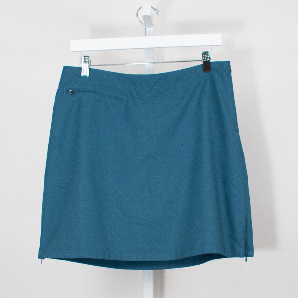 Patagonia Teal Polyester Skort Women's Size 8 Athletic Golf Tennis‎ Activewear